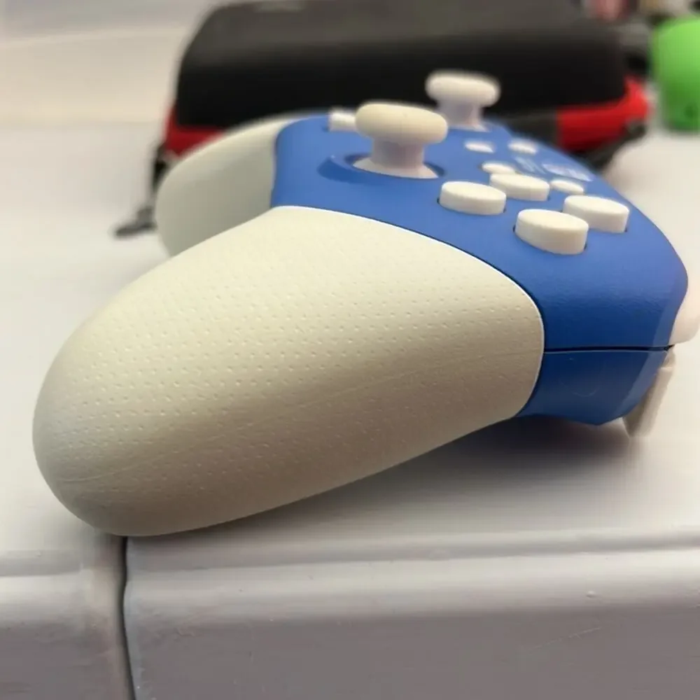 Nintendo Switch Wired Controller Custom Blue Cream